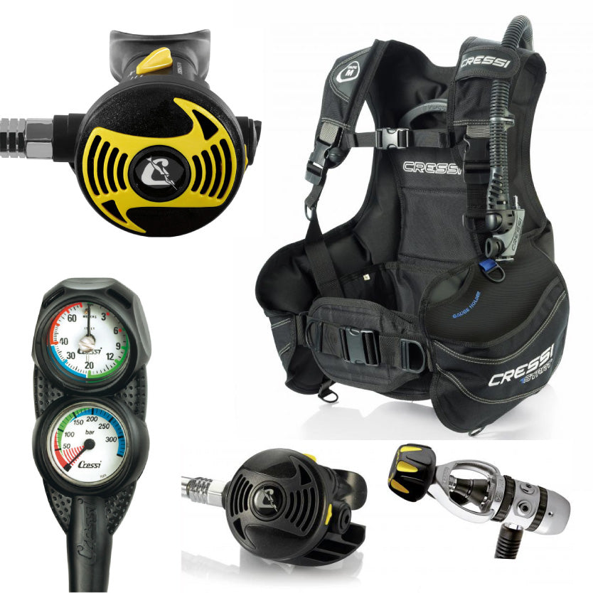 Combo de buceo Cressi Start